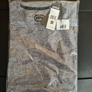 Ecko Unlimited Gray Spacedye V-Neck Tee XXL NWT